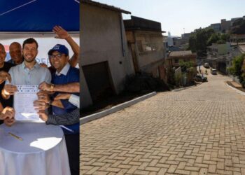 Ruas de ​Ilha das Flores e Ilha da Conceição em Vila Velha recebem obras de pavimentação
